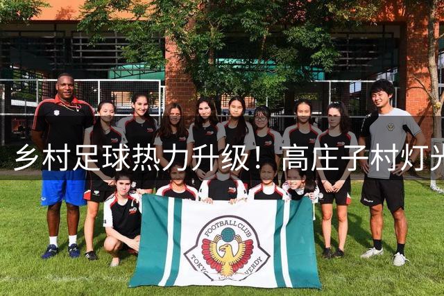 乡村足球热力升级！高庄子村灯光球场首秀点燃村民运动激情
